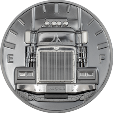 2 Unzen - Cook Islands "Truck – King of the Road" 2022 Black Proof