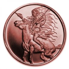 1 oz Cuivre - USA - Red Horse