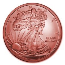 5 oz Cuivre - USA Walking Liberty