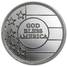 1 Unze - USA God Bless America