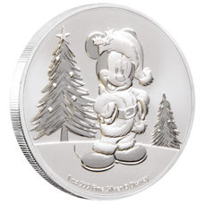 1 oz - Niue Disney Mickey Christmas 2019