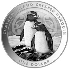 1 Unze - Chatham Islands Crested Penguin 2020