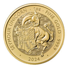 1 oz d'or - "The Tudor Beasts" The Seymour Unicorn 2024