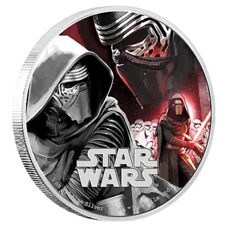 1 oz - Niue Islands "Star Wars Episode VII Kylo Ren" 2016 PP