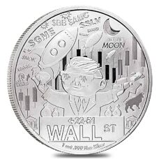 1 Unze - USA Wallstreet Silver
