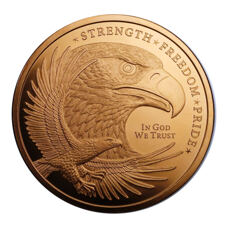 5 oz de cuivre - USA Eagle Strength, Freedom & Pride